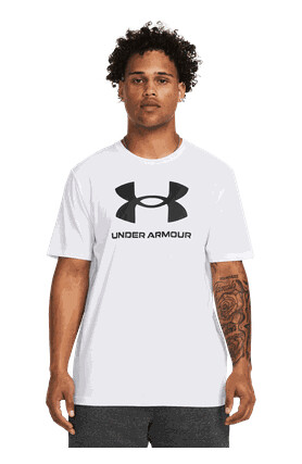 Under armour Sportstyle Logo Update Short Sleeve t-skjorte herre White XXL