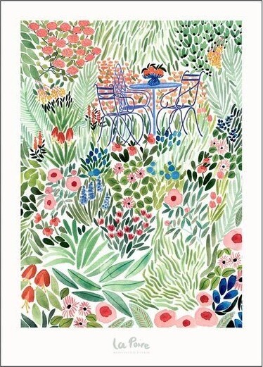 Poster & Frame La Poire poster 50x70 cm garden