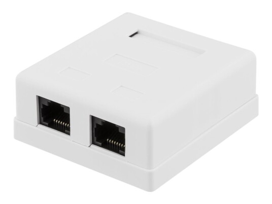 Deltaco Vr-219 Overflatemonteringsboks For Nettverk Overflatemonterbar Cat 6 Utp Rj-45 X 2 Hvit Deltaco Vr-219 Overflatemonteringsboks For Nettverk Overflatemonterbar Cat 6 Utp Rj-45 X 2 Hvit