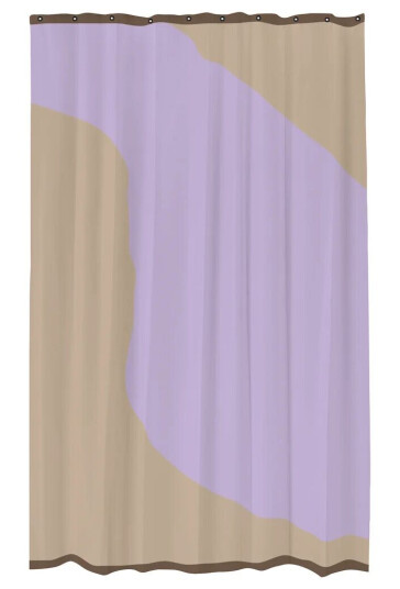 Mette Ditmer Nova Arte dusjforheng 150 x 200 cm Sand-lilac