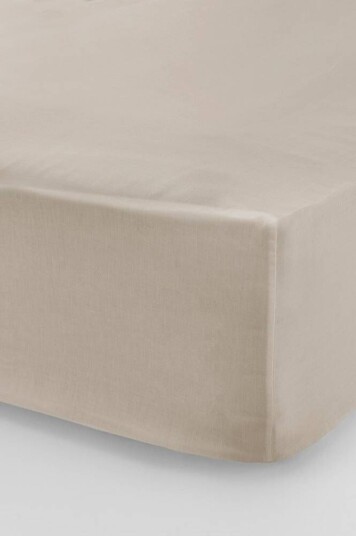 Jotex ZACK dra-på-laken, høy madrass - økologisk BEIGE 1700646-03-160 1700646-03-180