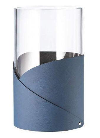 Lind DNA Fold Nupo vase S 7,5x15 cm midnight blue Lind DNA Fold Nupo vase S 7,5x15 cm midnight blue