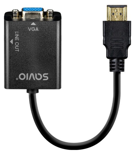 Savio HDMI Adapterkabel AK 76 Sort