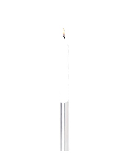 Kunstindustrien | Slim Light Candlesticks Stainless Steel 14 Cm | 2.2X 14CM