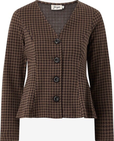Jumperfabriken Blazer Brielle Blazer Houndstooth Brun