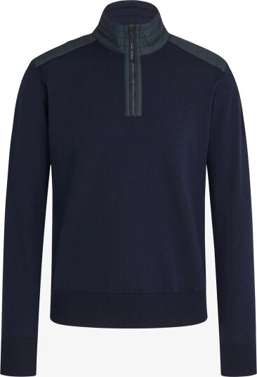 Belstaff Kilmington Quarter Zip Jumper Navy XL Belstaff Kilmington Quarter Zip Jumper Navy XL