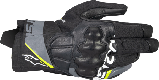 Alpinestars MC-Hansker Corozal V3 Drystar Svart-Dyp Grå-Gul Fluo Alpinestars MC-Hansker Corozal V3 Drystar Svart-Dyp Grå-Gul Fluo