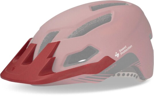 Sweet Dissenter Visor matte earth red