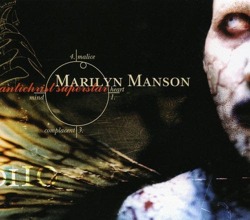 Marilyn Manson Antichrist Superstar CD Marilyn Manson Antichrist Superstar CD