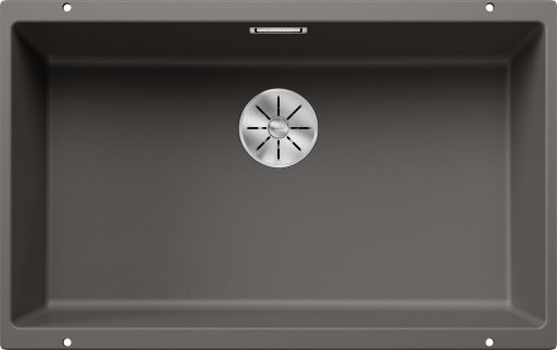 Blanco Subline 700-U UXI kjøkkenvask 73x46 cm, grå