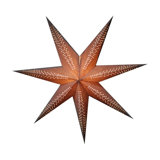 KULZ JULESTJERNE FLØYEL 75CM LYS GRÅ GLITTER 
