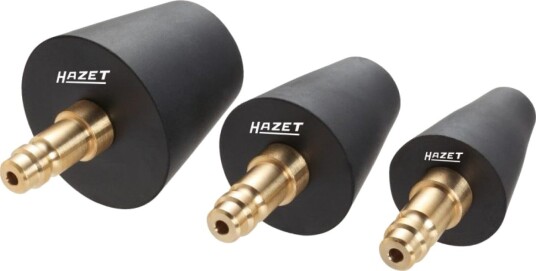 HAZET 4801-2/3 Adaptersett, vakuum påfyllingsenhet (kjølesystem)