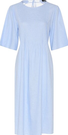 Bruuns Bazaar Linvisbbsilvena Dress   Blue   38