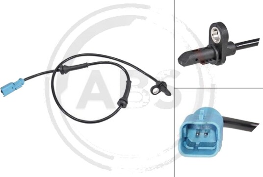 A.B.S. 30166 Sensor ABS