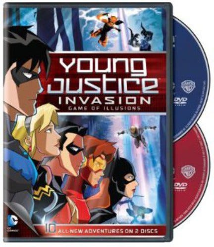 Young Justice Game Of Illusions: Season 2 Part 2 DVD Young Justice Game Of Illusions: Season 2 Part 2 DVD