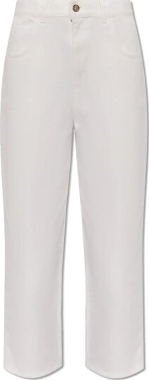 Moncler Dame Jeans Hvit 2XS,