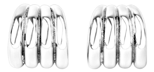 Muli Collection Heritage Earrings Silver