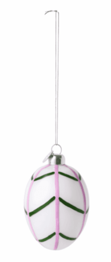 Holmegaard Souvenir Easter påskepynt 7,5 cm Leaf Holmegaard Souvenir Easter påskepynt 7,5 cm Leaf