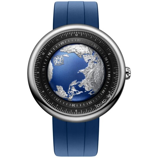 Ciga Design Blue Planet U031 TU04 W6U Herre 46 mm Analog Automatisk Safirglass Ciga Design Blue Planet U031 TU04 W6U Herre 46 mm Analog Automatisk Safirglass