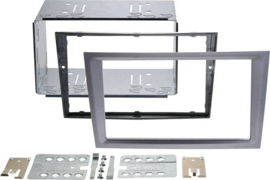 2 Din Kit Div. Opel Charcoal Metal