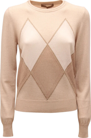 D.Exterior Dame Strikkevarer Beige S,