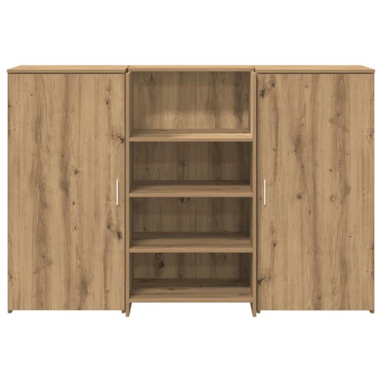 Resepsjonspult artisan eik 155x50x103,5 cm konstruert tre Resepsjonspult artisan eik 155x50x103,5 cm konstruert tre