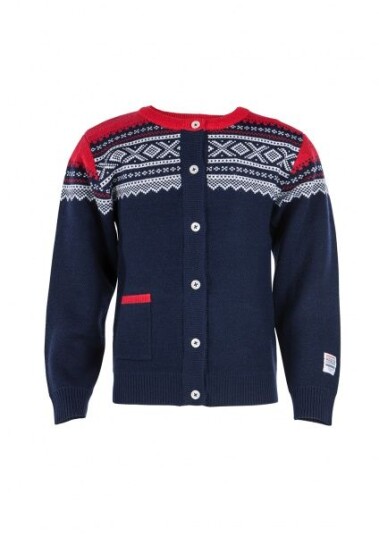 Marius Kids   Marius Cardigan Ull Blå   104 110