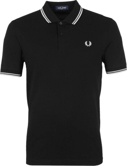 Fred Perry, Herre, Topper, Svart, L,