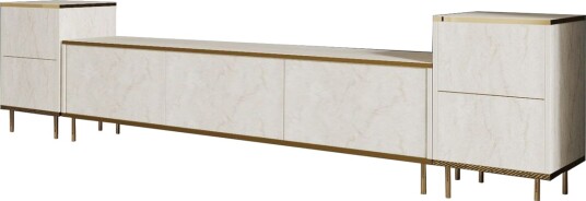 Imaj TV-benk 180 cm - Beige/Gull