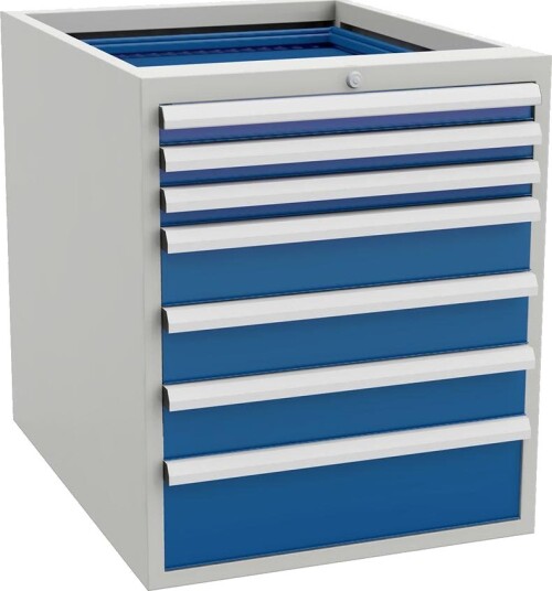 Treston 61207109 Underskap 55/66 standard type 55/66-9, skuff 2 x 100, 1 x 150, 1 x 250, Garasjeinnredning & oppbevaring