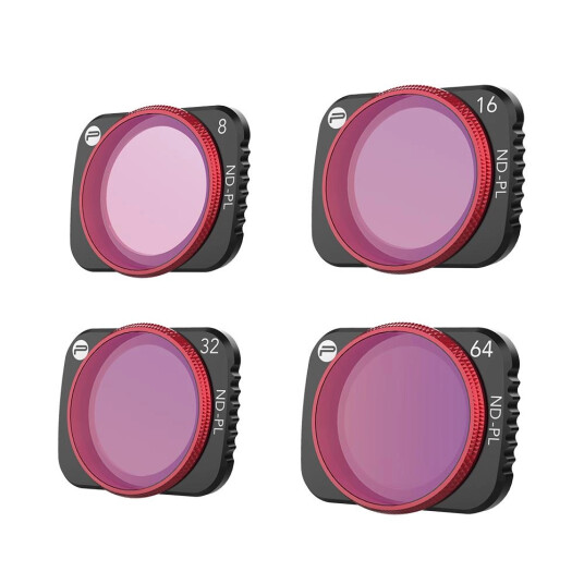 PGYTECH Filter Mavic Air 2 ND/PL Set ND/PL 8, 16, 32, 64 PGYTECH Filter Mavic Air 2 ND/PL Set ND/PL 8, 16, 32, 64