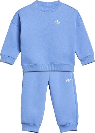 Adidas Originals Sett Crew Jog Set Blå