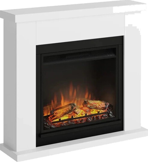 Tagu Frode Tradisjonell Elektrisk Peis - Hvit (ELP-50-406-Powerflame1)