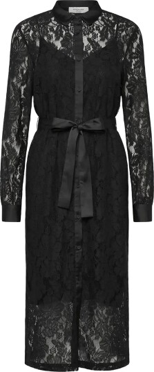 Rosemunde Rwalice Lace Ls Shirt Dress BLACK 36 Rosemunde Rwalice Lace Ls Shirt Dress BLACK 36