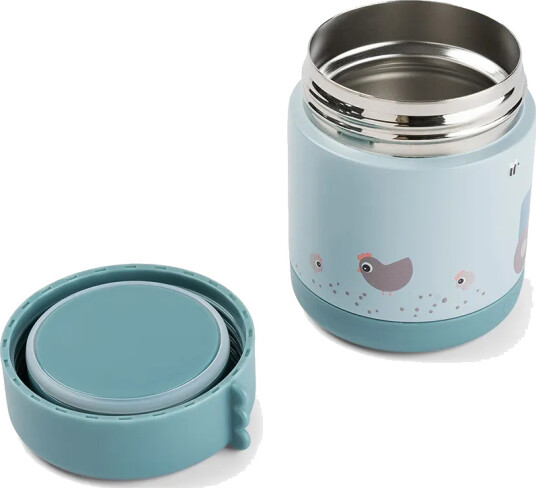 DonebyDeer Blue Termisk Matbeholder Tiny Farm 300 Ml