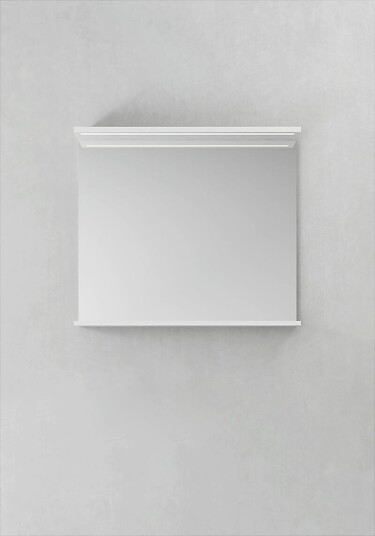 Hafa Store 800 Speil m/LED-lys 80x70x11 cm Hvit Matt Hafa Store 800 Speil m/LED-lys 80x70x11 cm Hvit Matt