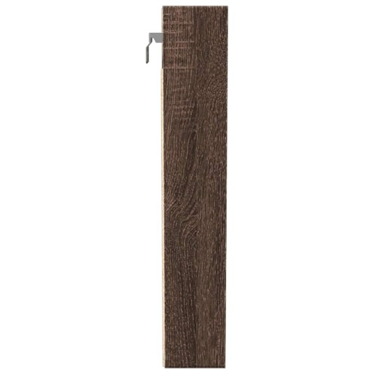 Hyller brun eik 100x8,5x50 cm konstruert tre Hyller brun eik 100x8,5x50 cm konstruert tre