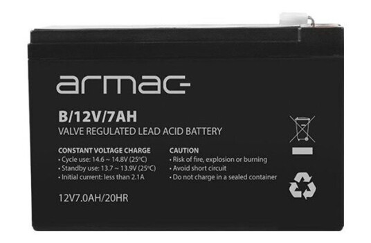 Armac Battery 12V / 7Ah (B / 12V / 7AH) Armac Battery 12V / 7Ah (B / 12V / 7AH)