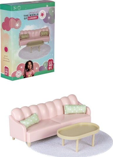 Lundby Dukkehustilbehør Stue Basic