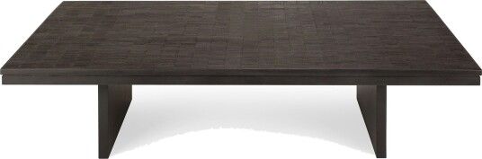 Ethnicraft Grooves Salongbord Teak 110x140 cm Ethnicraft Grooves Salongbord Teak 110x140 cm