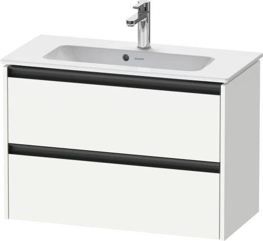 Duravit Ketho.2 Servantskap 2 Skuffer 810x390 mm Hvit Matt
