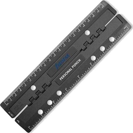 Filofax Portable Hole Punch, Sort Filofax Portable Hole Punch, Sort