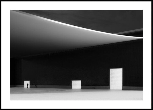 White doors Plakat Plakat / 100x150cm