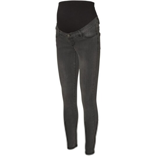 Vero Moda Maternity Dark Grey Denim Tanya Piping Jeans Noos XL