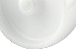 Tente UOO200-20 Industrihjul med glidelager, nylon, hvit 20 mm aksel, Ø 200 mm, Garasjeinnredning & oppbevaring