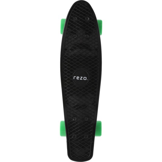 Rezo Hobart Skateboard Black black OS Rezo Hobart Skateboard Black black OS