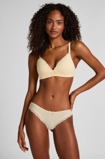 Hunkemöller Brasiliansk truse Lola Gul