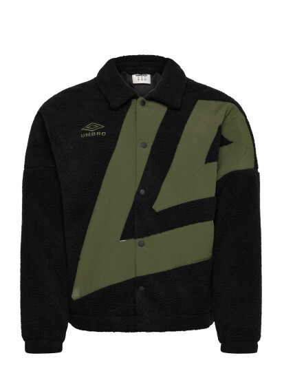Umbro Fleece Coach Jacket - Black - M Umbro Fleece Coach Jacket - Black - M