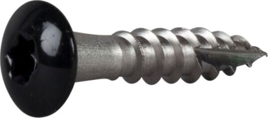 ESSVE 590404 Rennekrokskrue 4,8 mm Ø, svart, TX20 35 mm, 250-pakning ESSVE 590404 Rennekrokskrue 4,8 mm Ø, svart, TX20 35 mm, 250-pakning