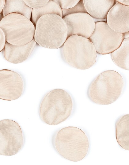 Beige Roseblader – 100 stk Dekorasjon